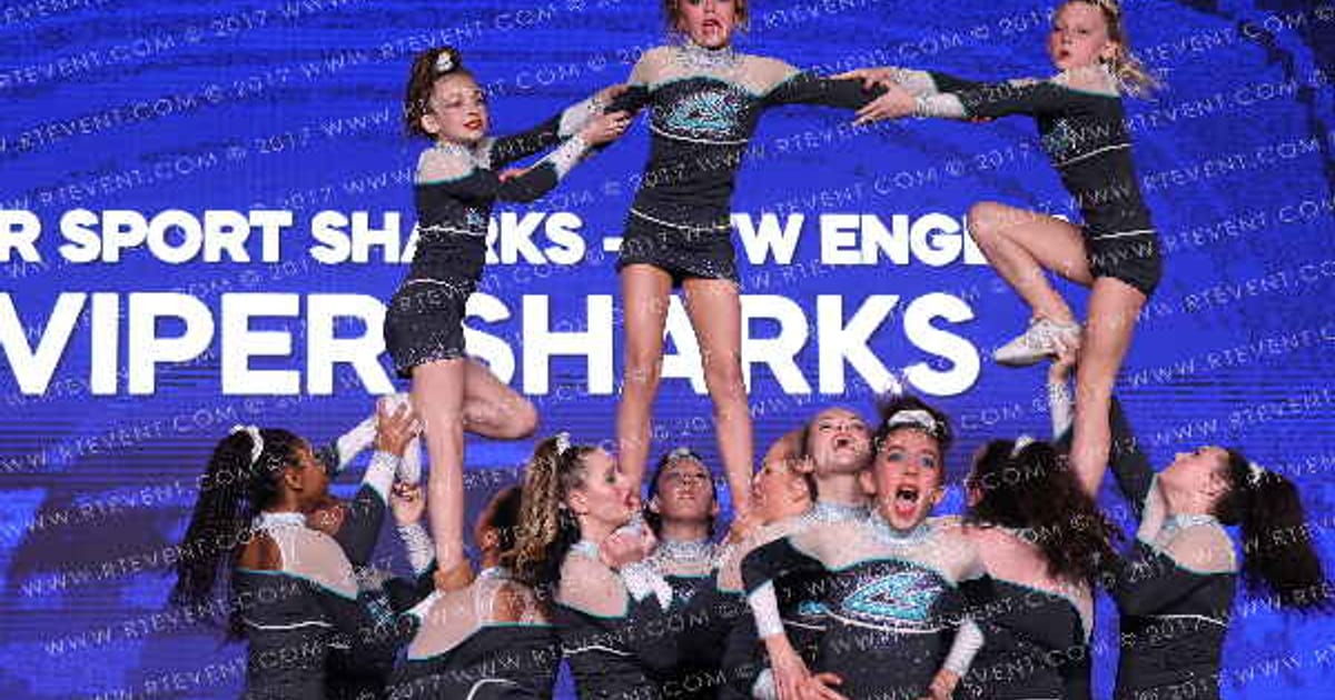 Cheer Sport Sharks - New England Viper Sharks · All Star Worlds Friday Finals