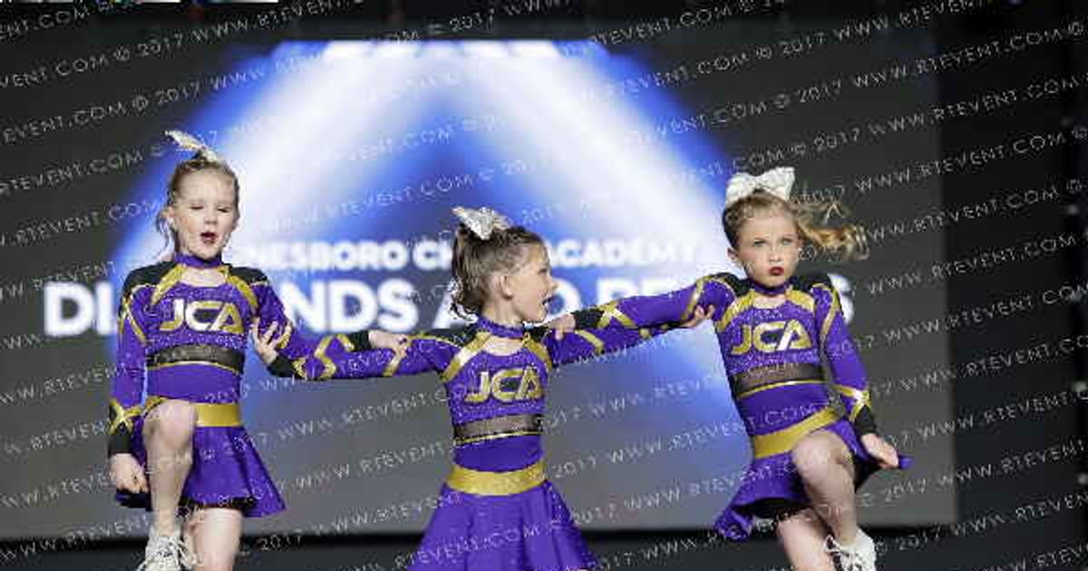 Jonesboro Cheer Academy Diamonds and Pearls · All Star Worlds