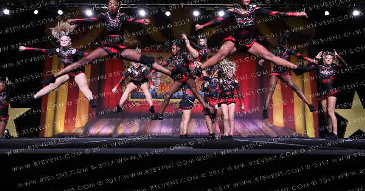 Extreme Cheer and Tumble ECT Burn · Battle Under the Big Top