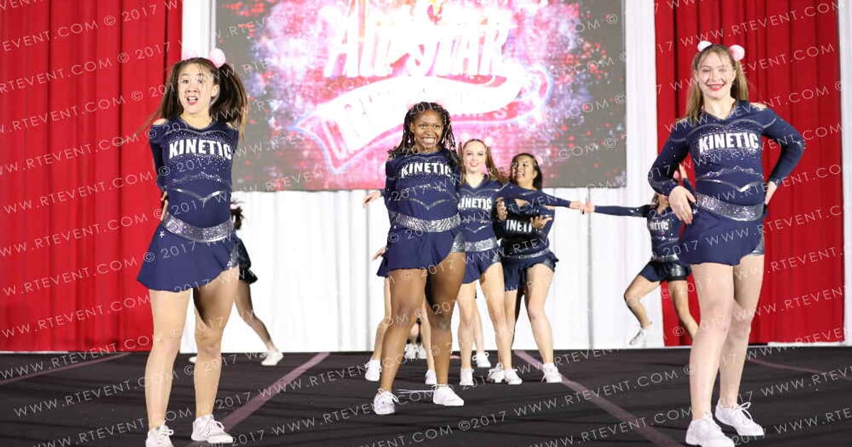 Kinetic All Star Cheer Sky · Aurora Grand Nationals