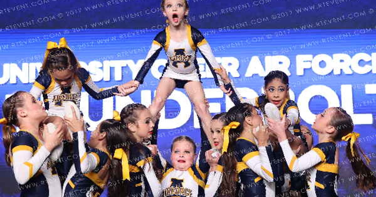 University Cheer Air Force Thunderboltz · All Star Worlds Saturday Final