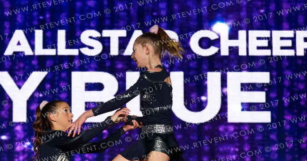 Kinetic Allstar Cheer SKY BLUE · All Star Worlds Friday Finals