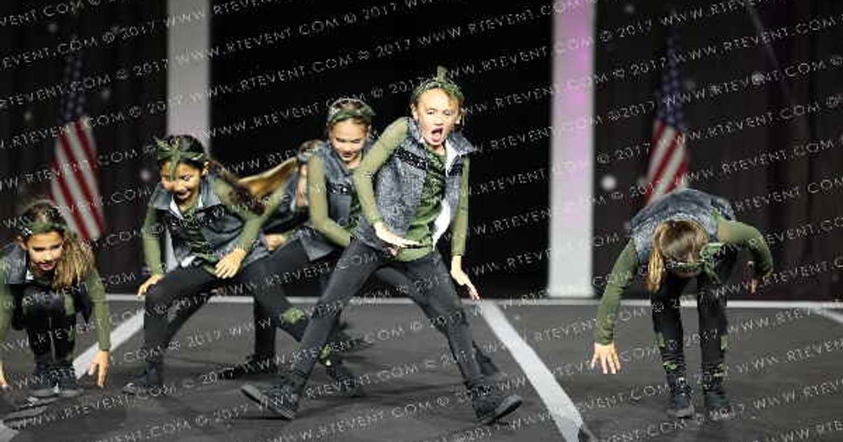 Raevin Dance Factory DFE Mini Prep Hip Hop · US Finals Dallas