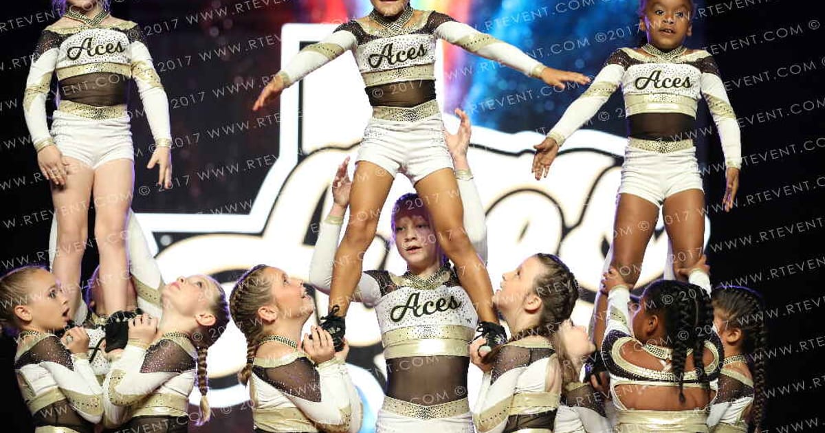 Texas Aces Tumbling and Cheer Showgirls · Encore Grand Nationals