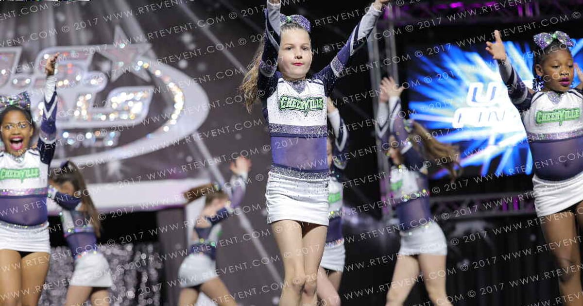 CheerVille Athletics MJ Black Widows · Louisville