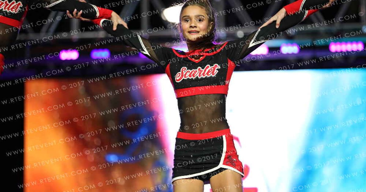 LA Cheerz Allstarz Scarlet · Encore Grand Nationals