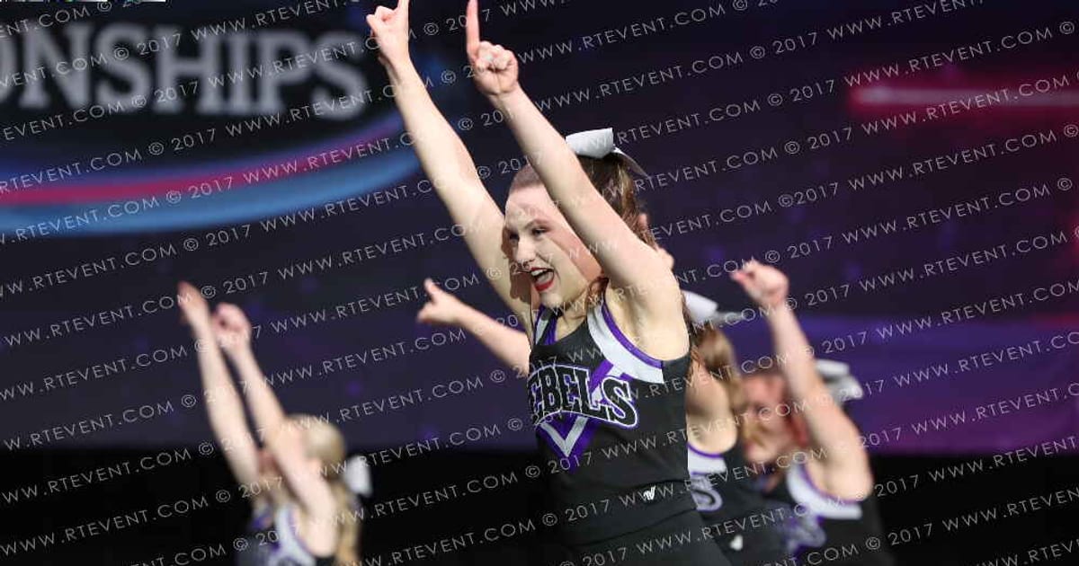 Rebels cheer club · The Open Orlando