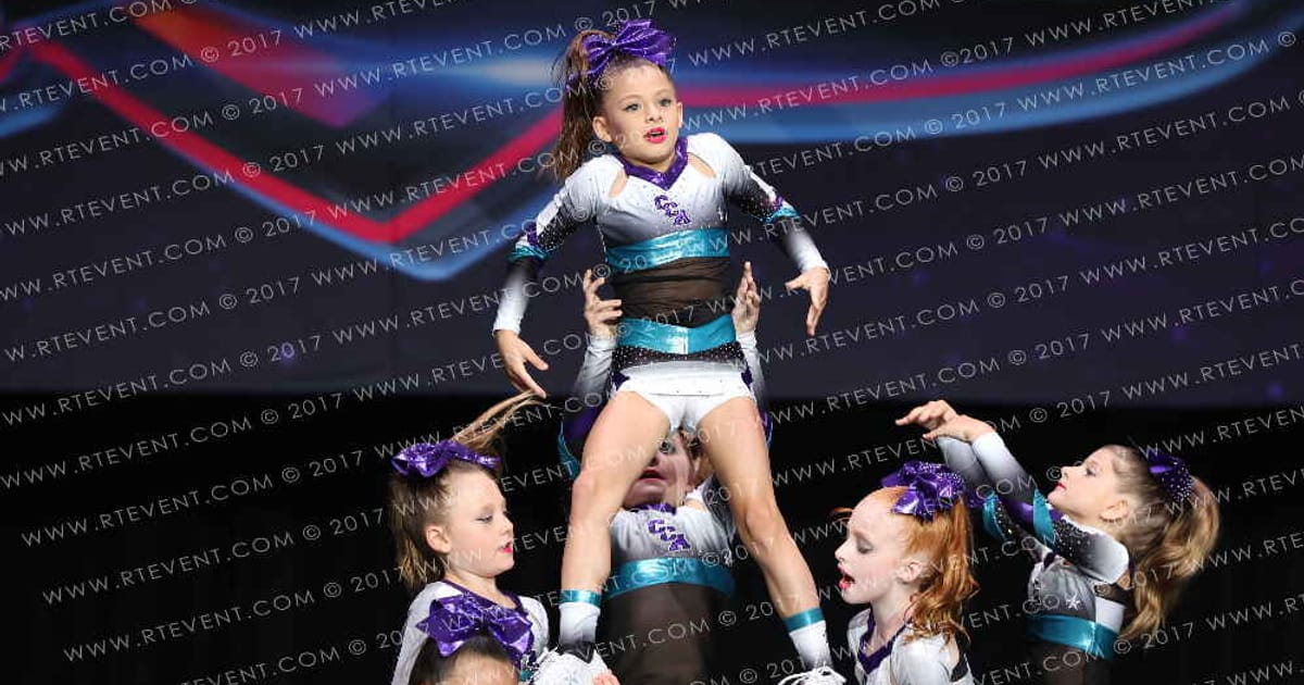 Coastal Cheer Academy Swirls · The Open Orlando
