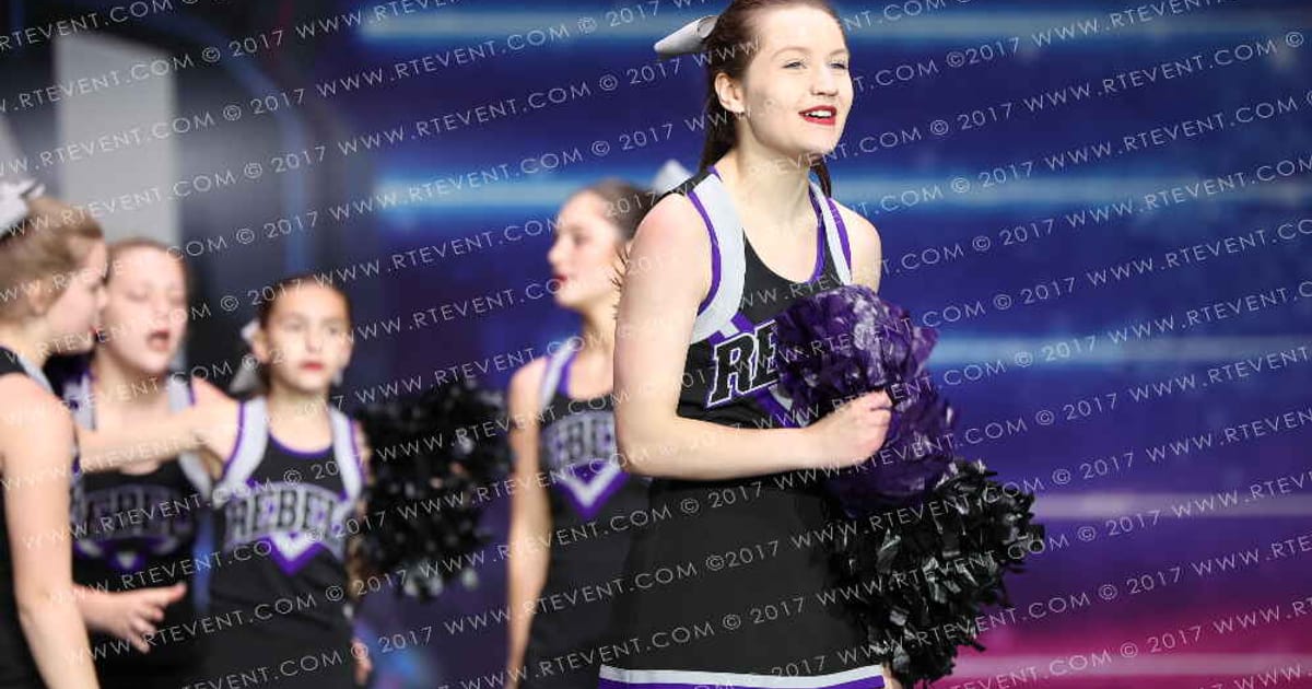 Rebels cheer club · The Open Orlando
