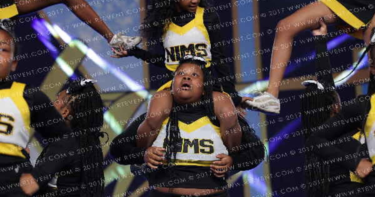 R. Frank Nims Middle School R. Frank Nims Cheerleaders · The ONE Finals