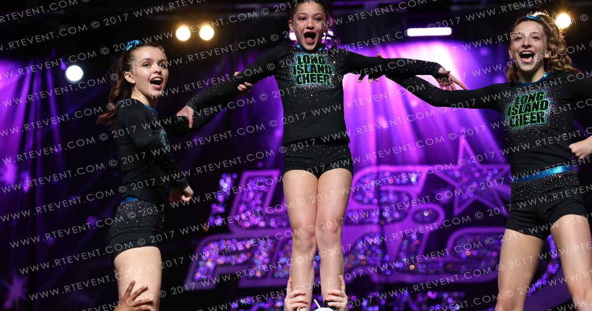 Long Island Cheer Black · US Finals Virginia Beach