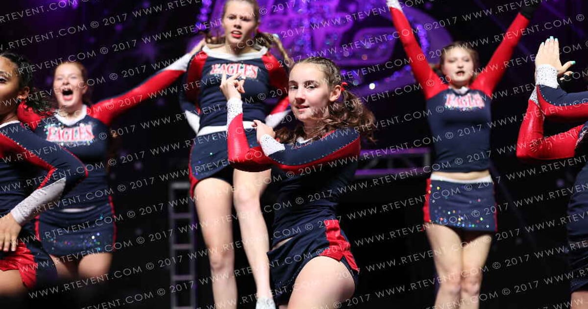 Eagles Elite Cheer Code Red · US Finals Virginia Beach