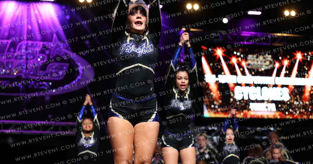 Tri-Town Competitive Cheerleading Cyclones · US Finals Virginia Beach