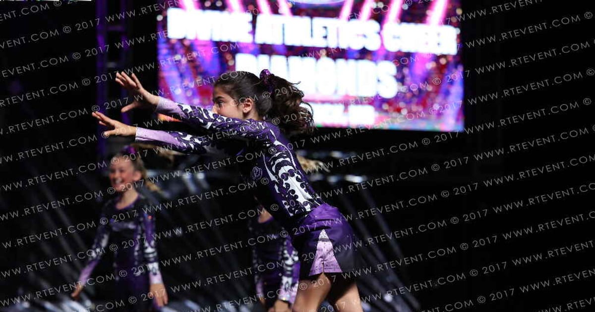 Divine Athletics Cheer Diamonds · US Finals Virginia Beach