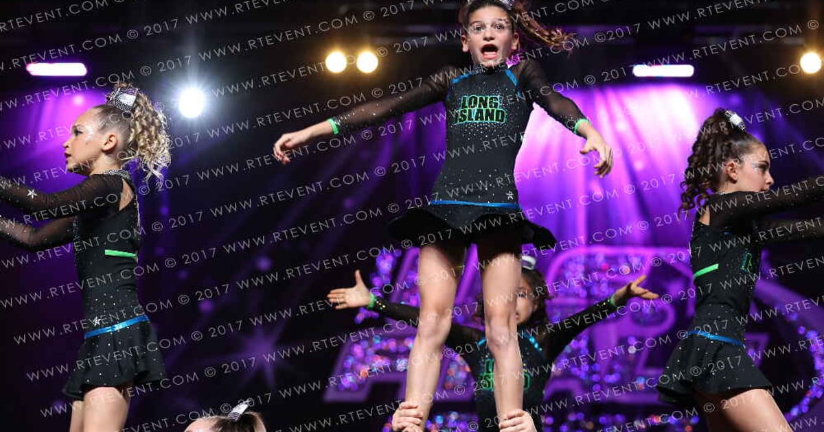 Long Island Cheer Turquoise · US Finals Virginia Beach