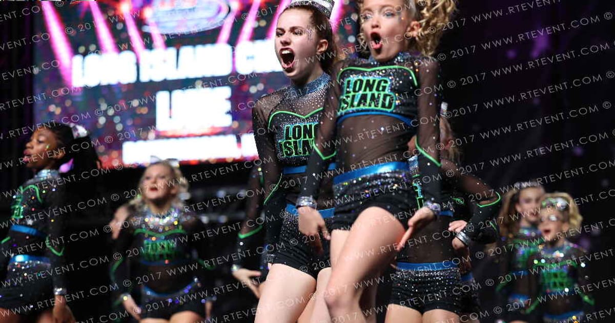 Long Island Cheer Lime · US Finals Virginia Beach