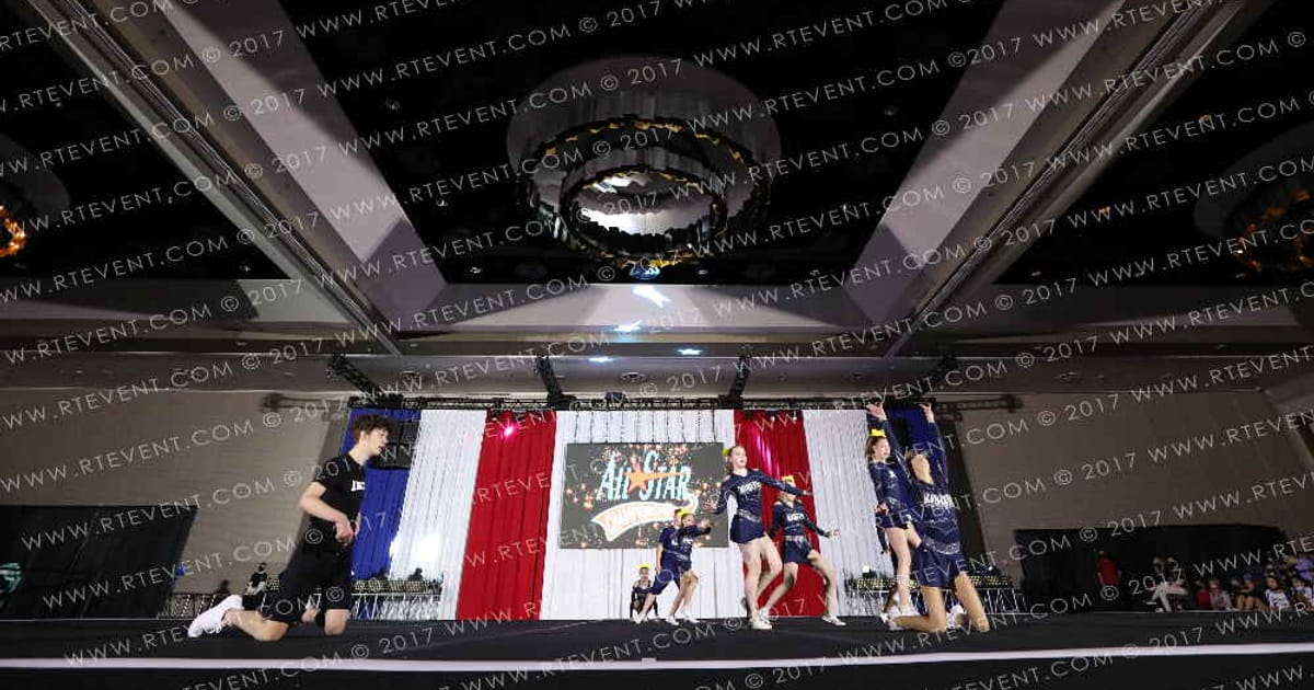 Kinetic All Star Cheer Cobalt · Aurora Grand Nationals