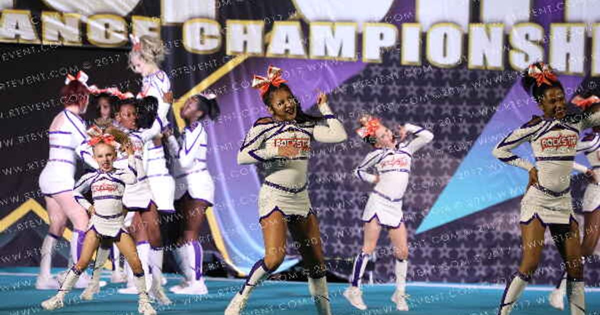 Rockstar Cheer Atlanta South Black Eyed Peas · Cartersville