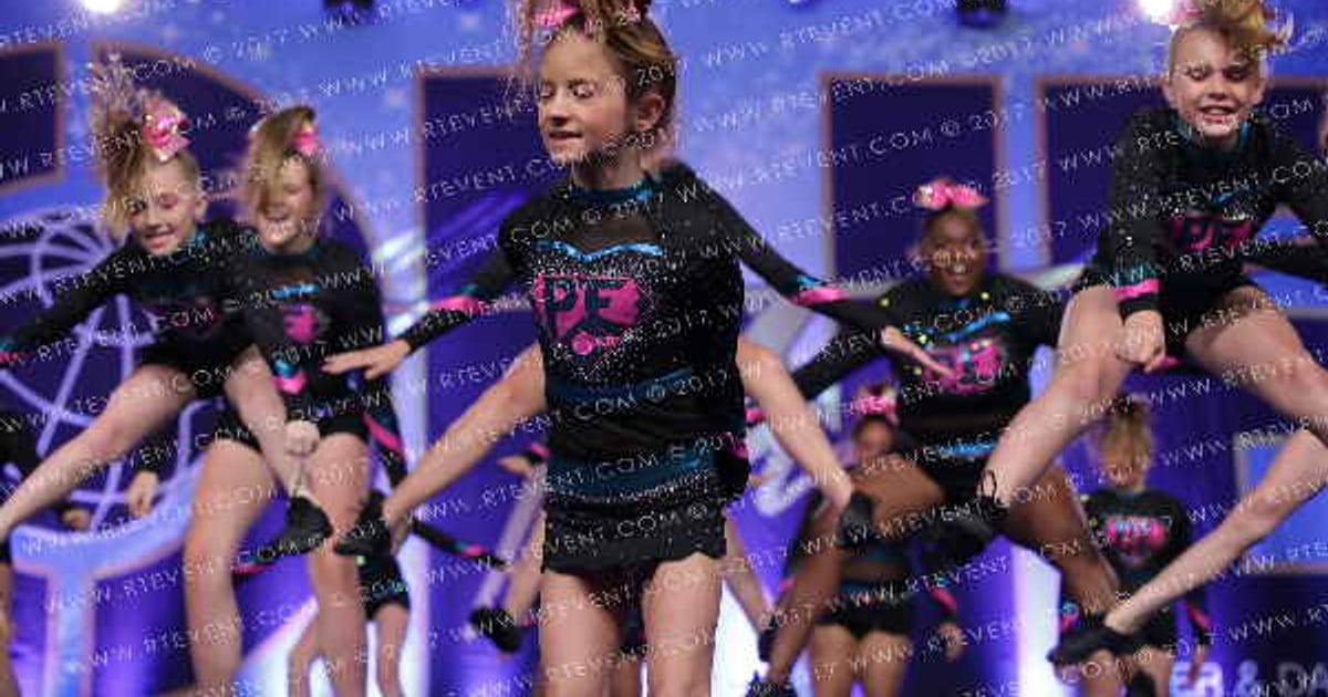 Palmetto Cheer Elite Blue Topaz · The ONE Finals