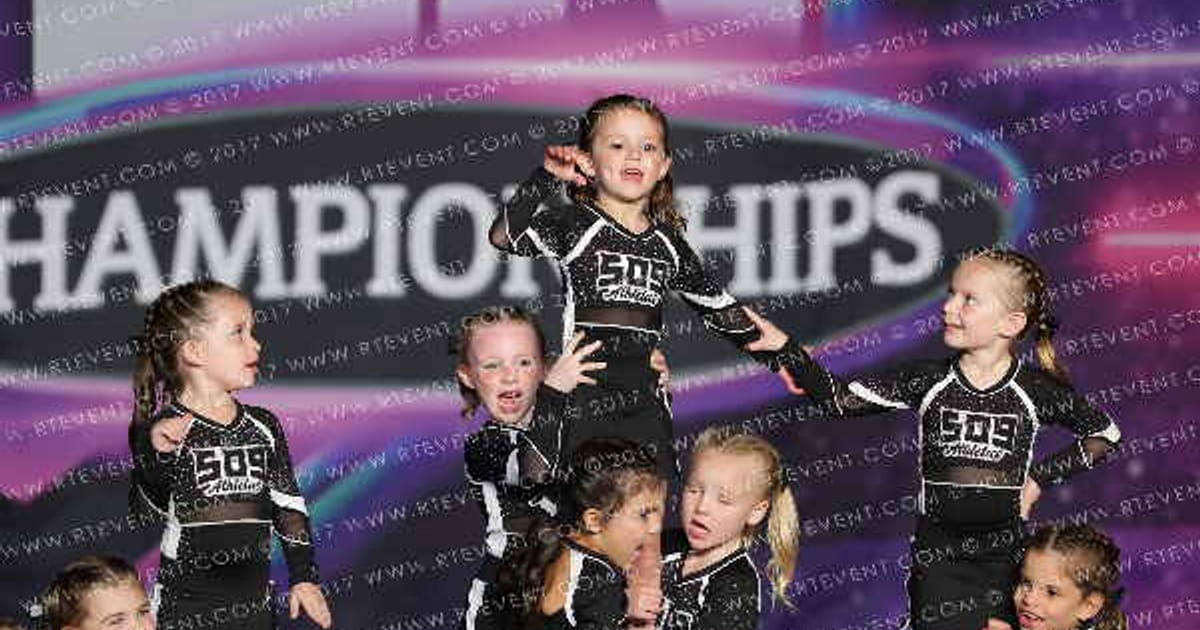 509 Athletics AllStar Cheer and Tumbling TIny Kittens · The Open Anaheim