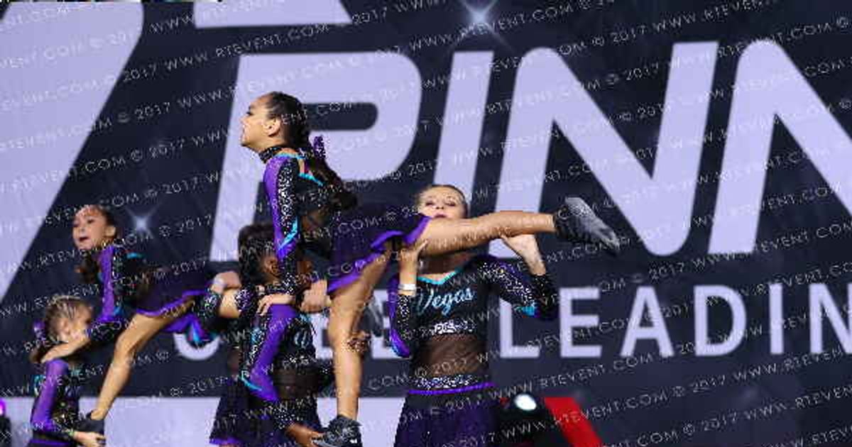VEGAS CHEER COMPANY PERIWINKLE · The Pinnacle Cheerleading Championship