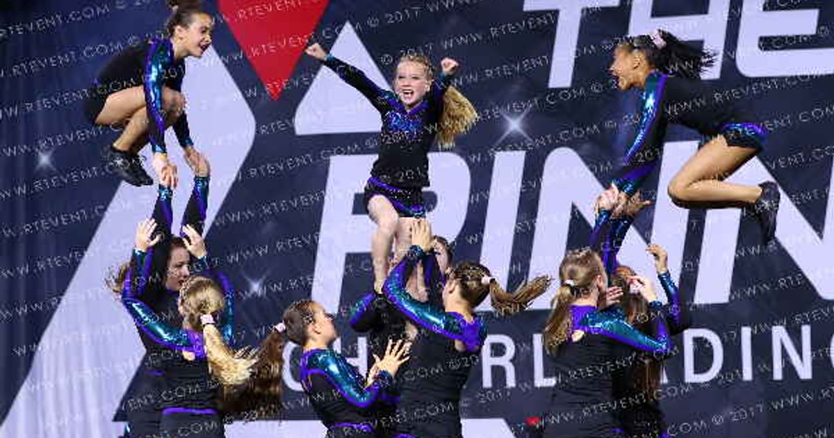 RILEYS CHEER ACADEMY BLACK DIAMONDS · The Pinnacle Cheerleading Championship
