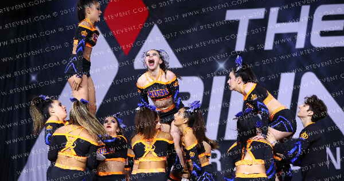 WEST COAST RUSH ROYALTY · The Pinnacle Cheerleading Championship