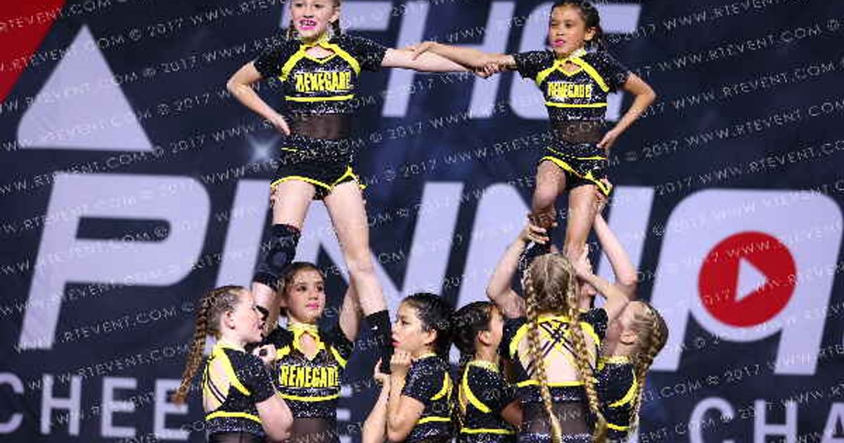 RENEGADE ALLSTARS DOUBLE TROUBLE · The Pinnacle Cheerleading Championship