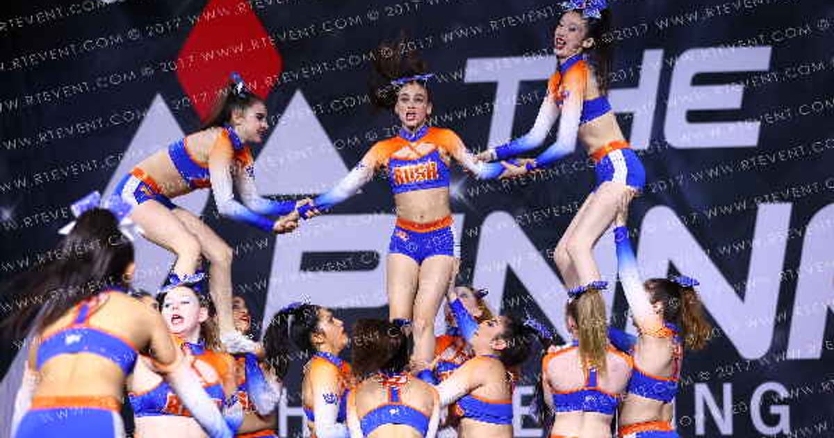 WEST COAST RUSH MAJESTY · The Pinnacle Cheerleading Championship