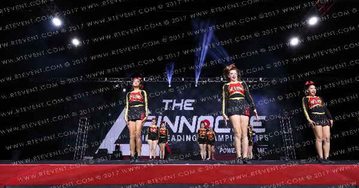OAKDALE INFERNO CHEER BLACK ICE · The Pinnacle Cheerleading Championship