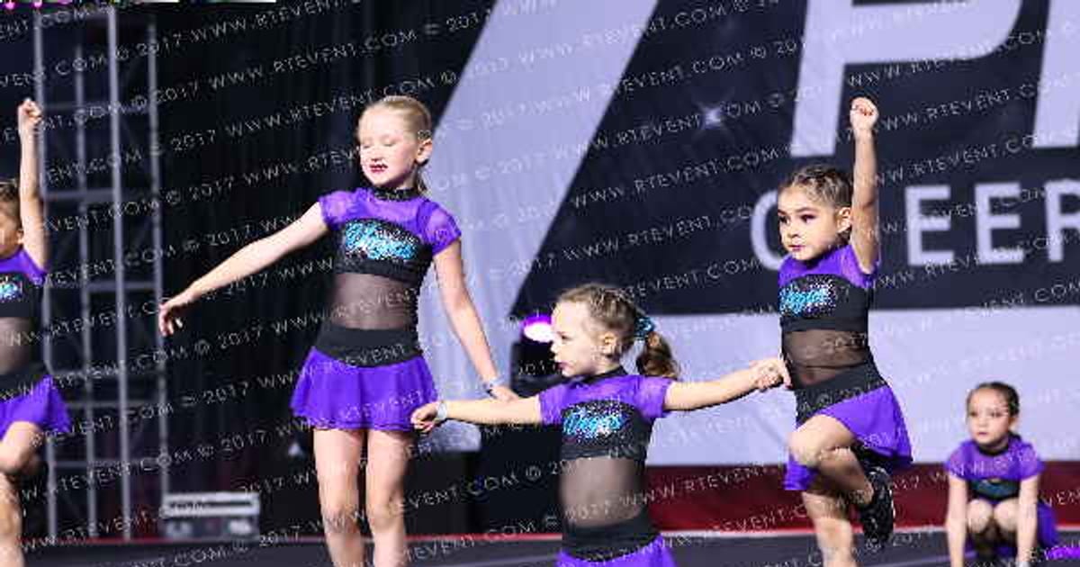 VEGAS CHEER COMPANY TINY TEAL · The Pinnacle Cheerleading Championship