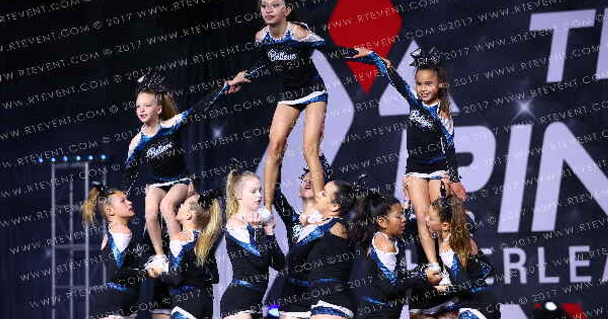 BELIEVE ATHLETICS BLACK DIAMONDS · The Pinnacle Cheerleading Championship