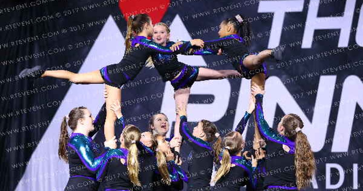 RILEYS CHEER ACADEMY BLACK DIAMONDS · The Pinnacle Cheerleading Championship