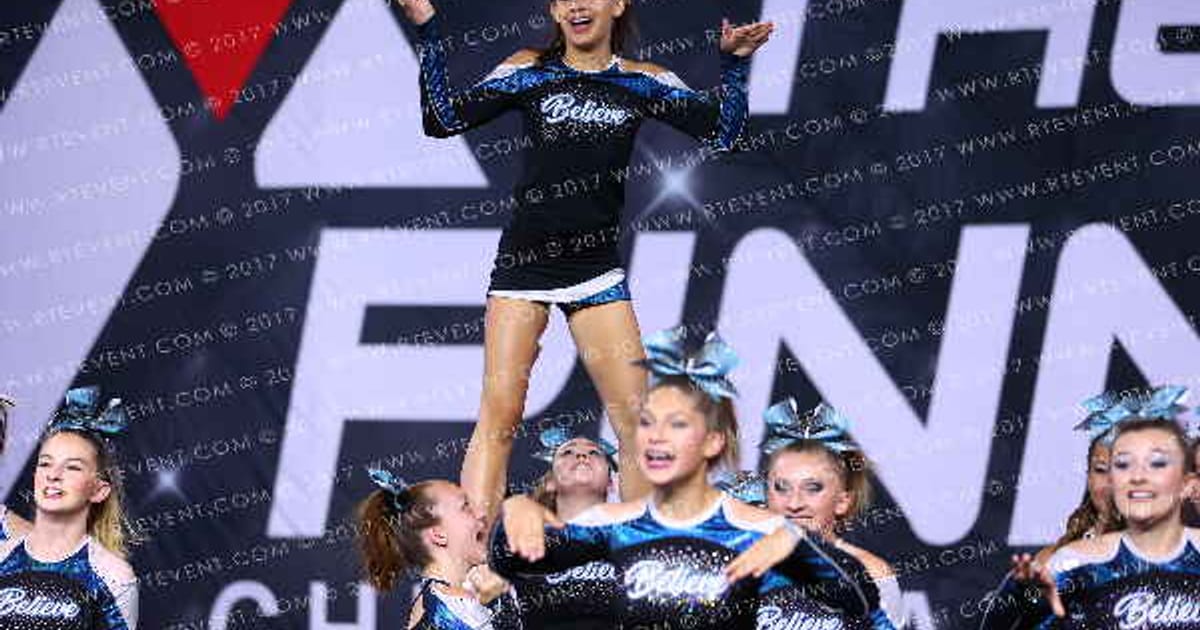 BELIEVE ATHLETICS LADY TEAL · The Pinnacle Cheerleading Championship