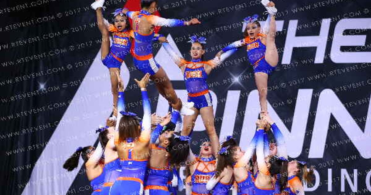 WEST COAST RUSH LADY SPARKLE · The Pinnacle Cheerleading Championship