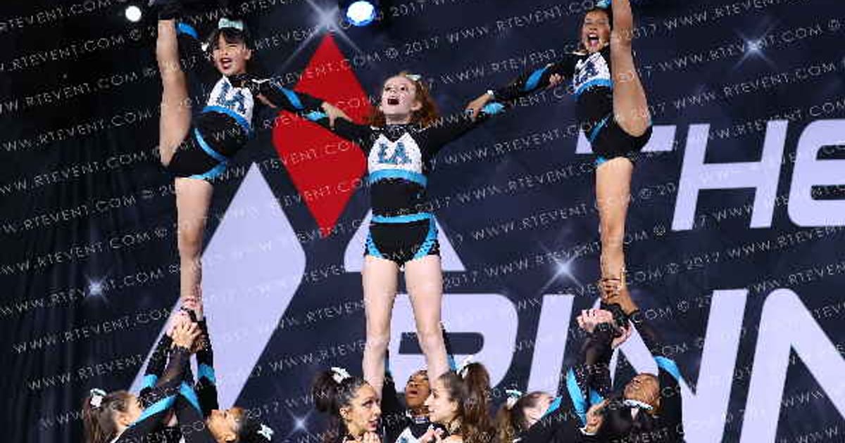 LA DREAM ALL STARS DIAMOND RINGS · The Pinnacle Cheerleading Championship