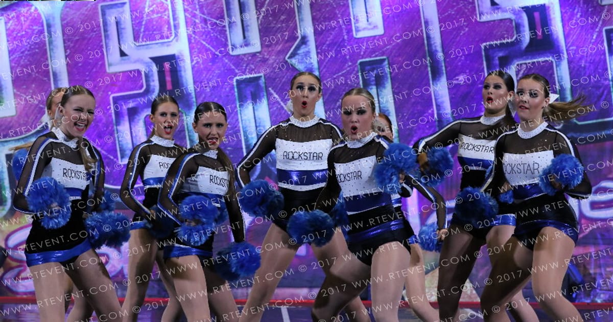 Rockstar Cheer and Dance Lady Royals · Superhero Spirit Challenge