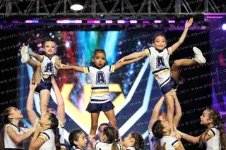University Cheer Air Force Inc Thunderboltz
