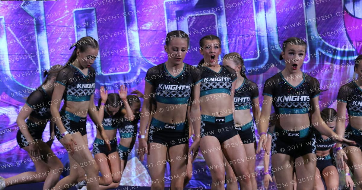 Cheer Force Knights Maryport LADY SUPREMACY · Superhero Spirit Challenge