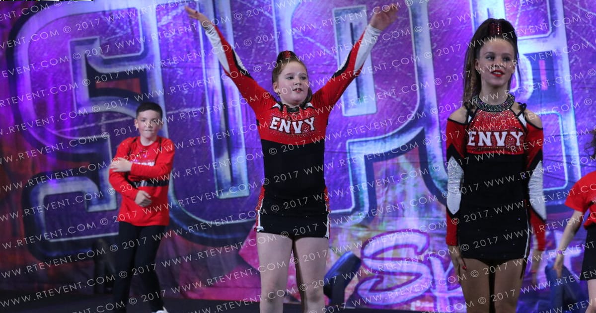 Envy cheerleading divergent · Superhero Spirit Challenge