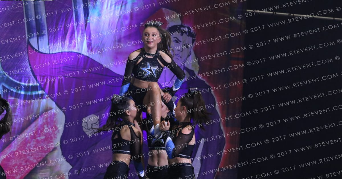Strike Force All Star Cheer Deja Blue · Superhero Spirit Challenge
