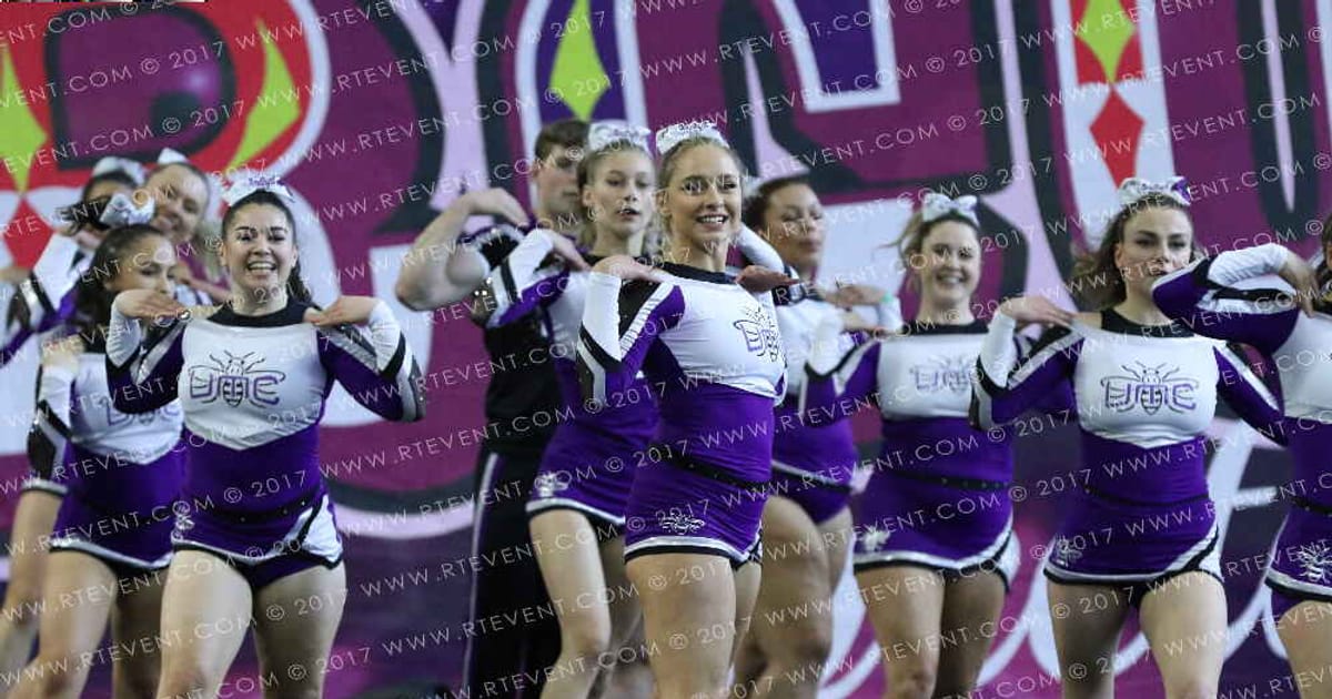 University of Manchester Cheerleaders Amethyst · Circus Spectacular