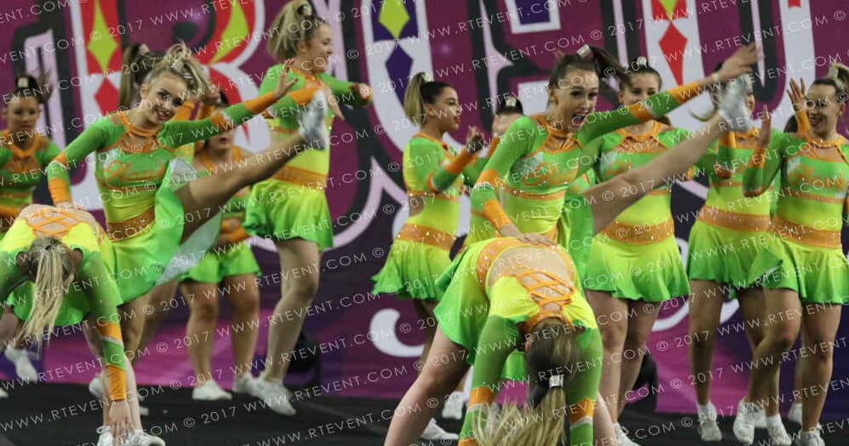 Hartlepool Hawks Cheerleading Academy Supernova · Circus Spectacular