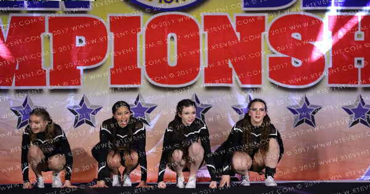 509 Athletics All Star Cheer and Tumblin Senior Cheetahs · Northwest Portlans