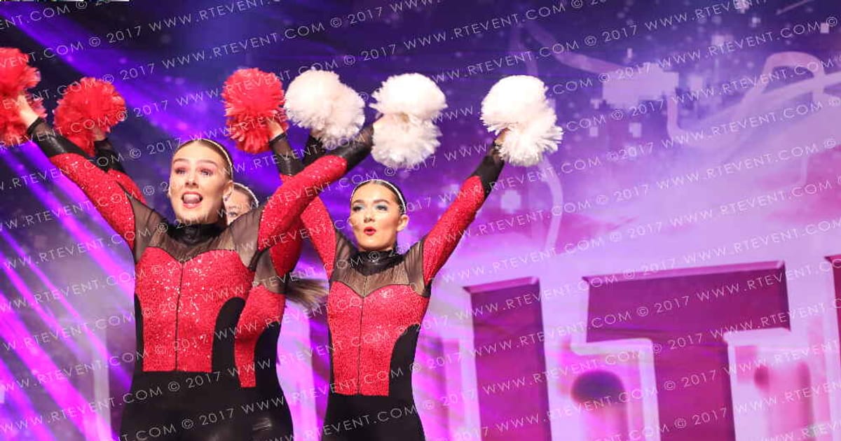 JC Dance and Cheer Academy JC Glitter Red · FC Internationals