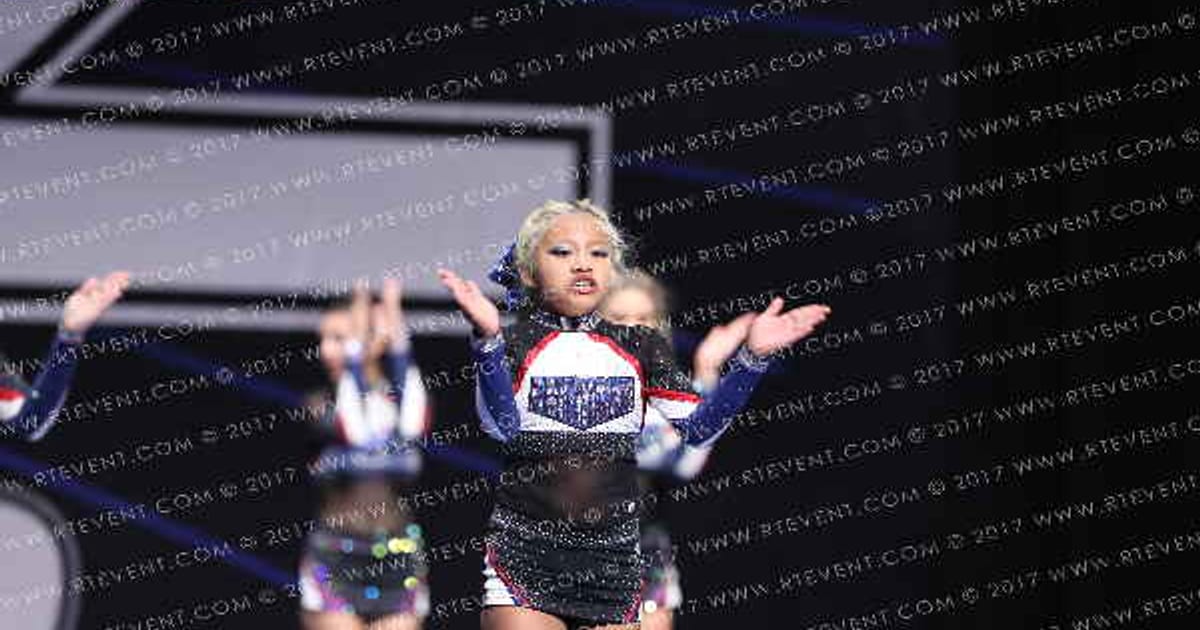 AMERICAN CHEER  SR BLACK · DII State Bakersfield Battle