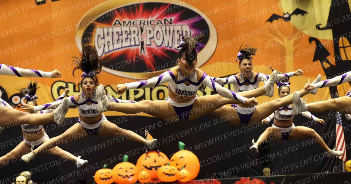 Top Dawg Cheer & Tumbling Alphas · Cheer Power Halloween