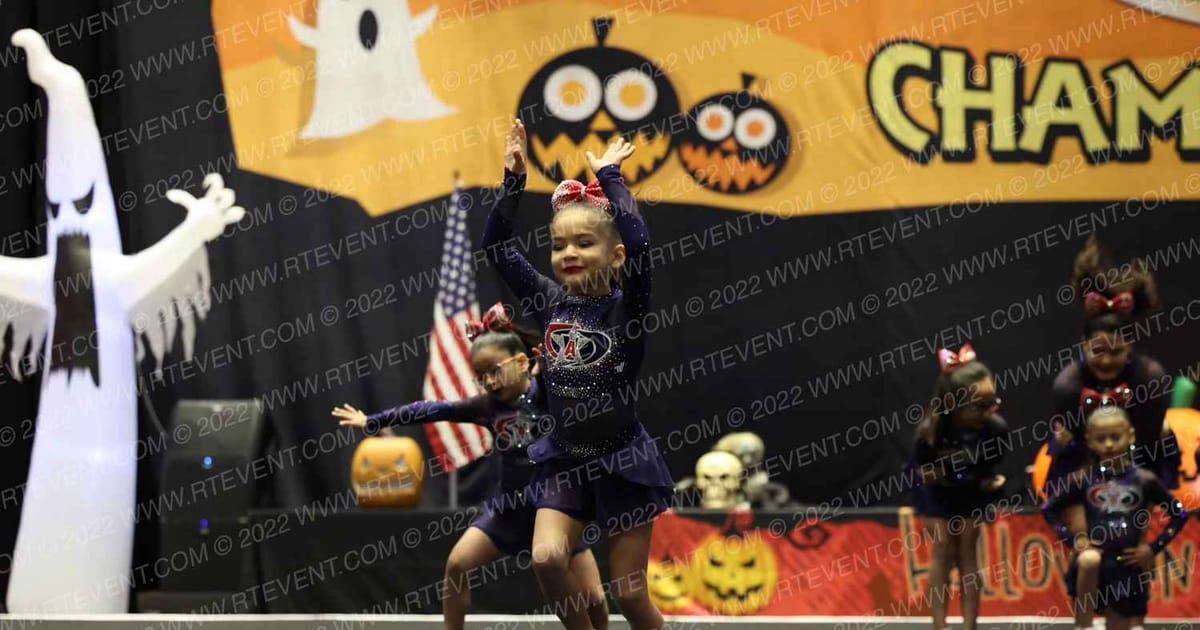Valley All-Stars Shining Stars · Cheer Power Halloween
