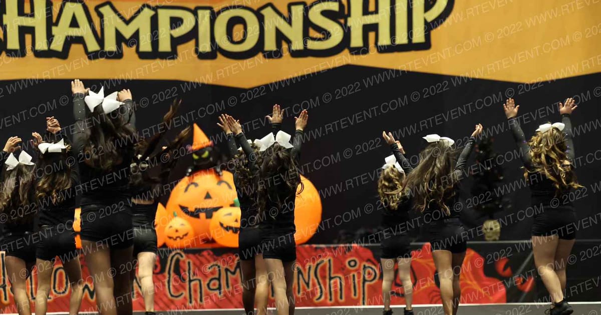 Taos Xtreme All Stars Sparkle · Cheer Power Halloween