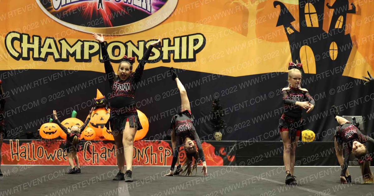 Texas Storm Athletics THUNDER · Cheer Power Halloween